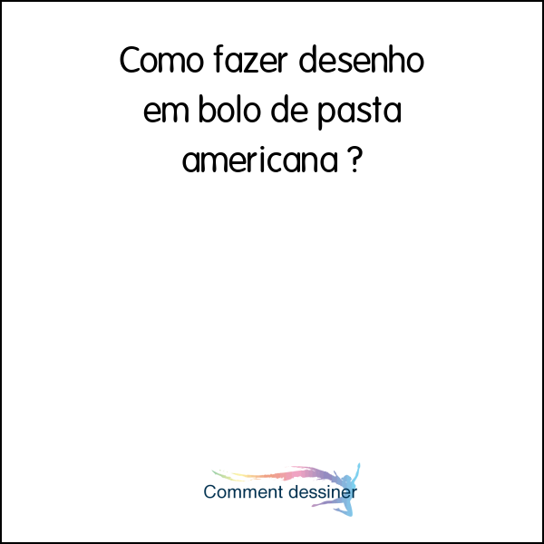 Como fazer desenho em bolo de pasta americana